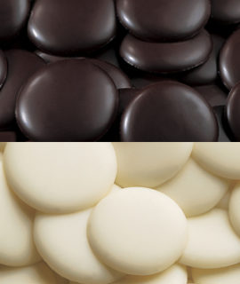 cioccolato per coperture bianco e fondente